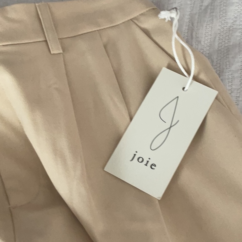 Joie Cream Wide Leg Pants; size 2; new - Picture 5 of 5